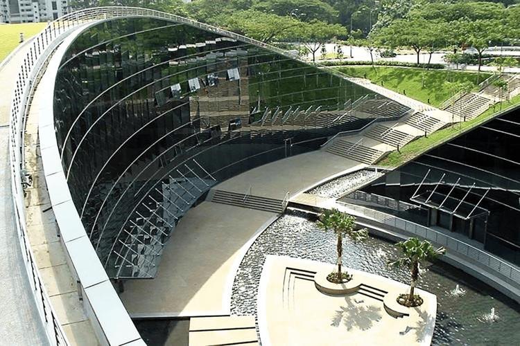 新加坡南洋理工学院校园实景