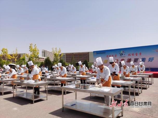 兰州市商业学校校园实景