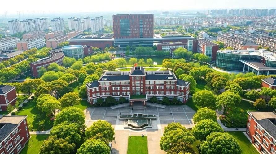 上海立达学院校园实景
