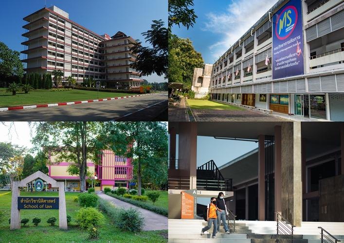 泰国清莱皇家大学校园实景