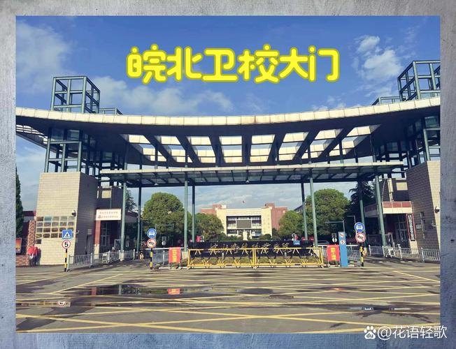 皖北卫生职业学院校园实景