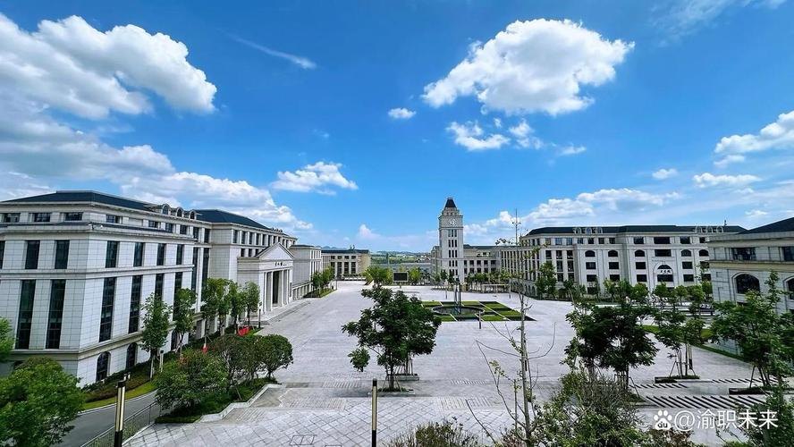 重庆市渝北职业教育中心校园实景